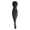 DreamToys - Prostate Stimulator Black. Gładki silikonowy stymulator prostaty z giętką końcówką do stymulacji krocza