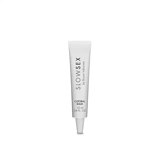 Bijoux Indiscrets - Slow Sex Clitoral Balm 10 ml. Rozgrzewający balsam do łechtaczki z żeń-szeniem  i arganiną. Doskonale poprawia ukrwienie i wzmacnia doznania
