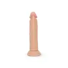 EasyToys - Dildo Without Balls 17.5 cm Beige. Realistyczne beżowe dildo o prostym trzonie i wyraźną żołędzią
