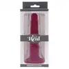 Get Real - Ribbed Dong 6'. Dildo z wypustkami na trzonie i mocną podstawą z przyssawką, wykonany z bezpiecznego silikonu premium