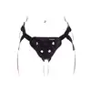 Get Real - Strap-On Lace Harness. Elegancka uprząż z miękką konstrukcją, regulowanymi paskami, trzema silikonowymi pierścieniami 