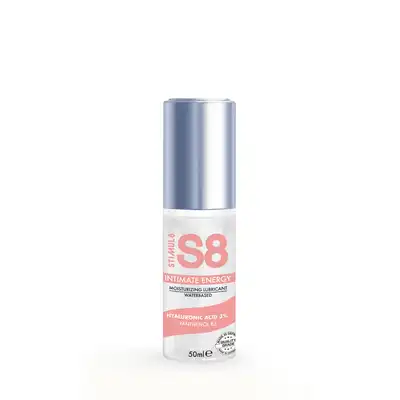 S8 - Intimate Energy Moisturizing Lubricant Waterbased 50ml. Delikatny lubrykant na bazie wody z dodatkowym nawilżeniem