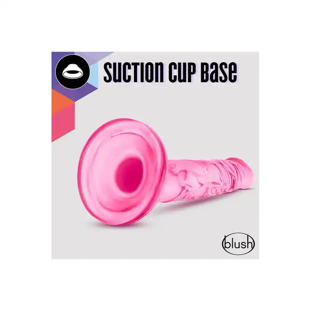 Blush - Naturally Yours 5Inch Mini Cock Pink. Smukłe dildo o realistycznym designie, idealne dla początkujących