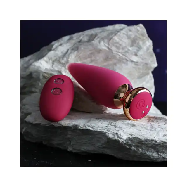 Buttocks - The Charming Buttplug. Wibrujący korek analny o potężnym silniku, z 7 trybami i 3 prędkościami wibracji, zapewniający intensywną stymulację