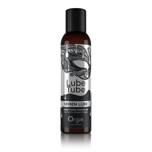 Orgie - LubeTube Semen Lube 150ml. Wodny lubrykant imitujący spermę, gęsty, kremowy i ultraśliski