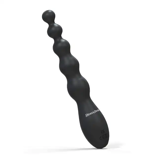Hidden Desire - Extreme Beaded Anal Power Vibrator. Mocny wibrator analny z koralikowym designem i szerokim zakresem trybów wibracji