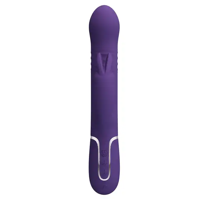 Pretty Love - Coale Purple. Wibrator z intensywnymi wibracjami, ruchomymi koralikami i funkcją Burst Climax zapewnia wyjątkowo intensywną przyjemność