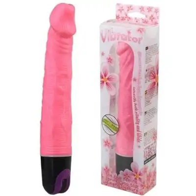 Baile - Vibrator Pink. Realistyczny różowy wibrator, doskonałe połączenie elegancji i stymulacji dla niezapomnianych orgazmów