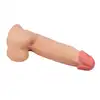 Pretty Love - Sliding Skin 8,5". Realistyczne dildo z ruchomą skórą i mocną przyssawką, innowacyjny materiał