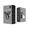 EasyToys - Banger Strap Skin. Elastyczny strapon z gładkim dildo, regulowane paski dla idealnego dopasowania