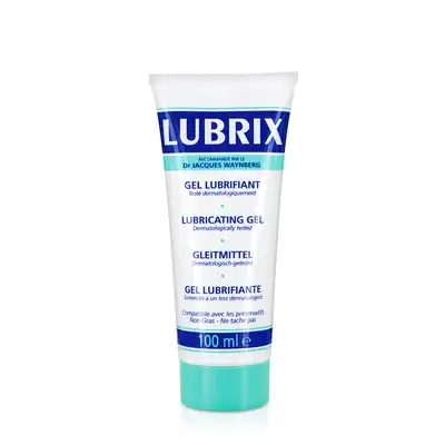 Lubrix - Water Gel 100ml. Lubrykant na bazie wody. Nietłusty, bezzapachowy i bezbarwny kompatybilny z prezerwatywami, bezpieczne i delikatne nawilżenie