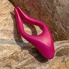 Durex Play - Ride &amp; Tease. Wielofunkcyjny stymulator stref erogennych z 2 wibrującymi końcówkami, zabawka dla niej i dla niego
