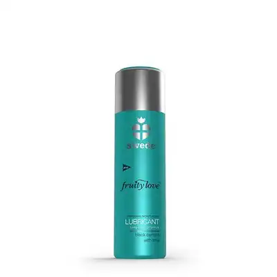 Swede - Fruity Love Lubricant Black Currant Lime 50 ml. Lubrykant na bazie wody o unikalnym smaku czarnej porzeczki i limonki. Nuta zmysłowego odświeżenia. Zrównoważone pH. 