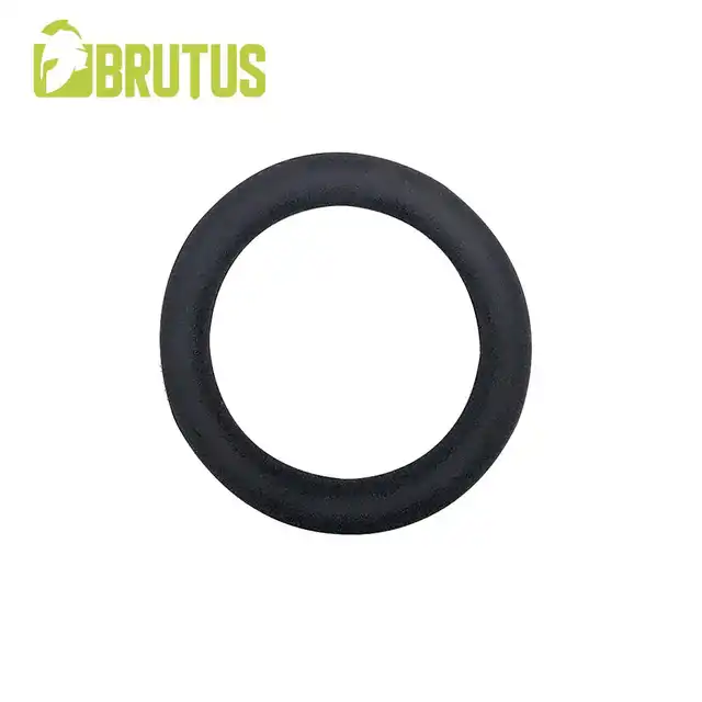 Brutus - Stretchy Silicone Donut Cockring. Wygodny pierścień na penisa z premium silikonu dla przedłużonej przyjemności!