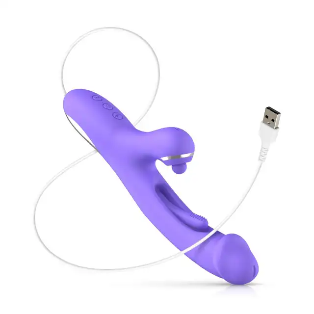 Good Vibes Only - Tess Rabbit. Wibrator z króliczkiem, wyjątkowy stymulator łechtaczki i ruchomy stymulator punktu G