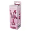 Dream Toys - Gleaming Love Pearl Pink Plug Large. Różowy elegancki korek analny o dużym rozmiarze z kryształkiem w kształcie serca