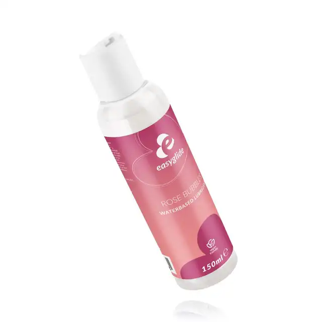 EasyGlide - Rose Champagne Waterbased. Lubrykant o smaku różanego szampana, formuła na bazie wody zapewnia wszechstronność