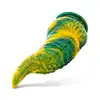 Mythical Mates Tentacle Delight. Dildo o długości 22 cm z przyssawką w żywych kolorach