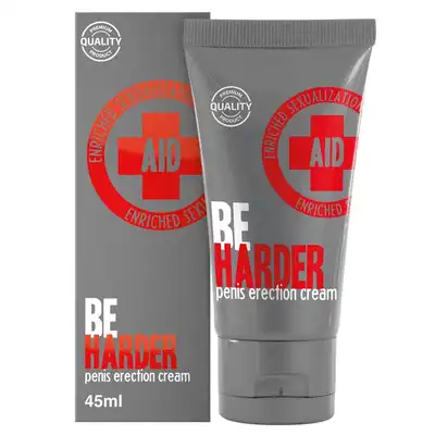 AID - Be Harder Penis Erection Cream 45 ml. Krem oparty na naturalnych ekstraktach roślinnych, poprawia jakość erekcji, zapewnia wyjątkową satysfakcję seksualną