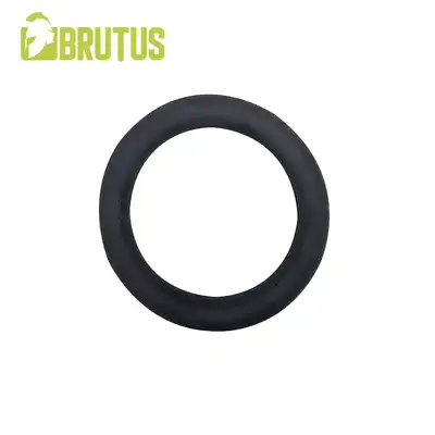 Brutus - Stretchy Silicone Donut Cockring 50 mm. Wygodny pierścień na penisa z premium silikonu dla przedłużonej przyjemności!