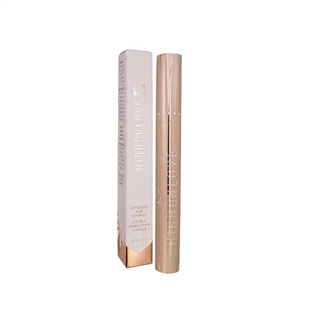 High On Love - Couples Lip Gloss 7ml. Błyszczyk do ust zwiększający wrażliwość i podniecenie, ujędrnia i nawilża
