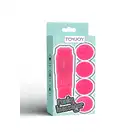 ToyJoy - Funky Vibrette Pink. Mini wibrator do łechtaczki z 4 wymiennymi końcówkami stymulującymi
