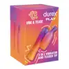 Durex Play - Vibe &amp; Tease. Wibrator z nakładką w kształcie uszu królika, intensywne i skoncentrowane wibracje dla pełnej satysfakcji