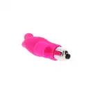 ToyJoy - Bunny Pleaser. Wibrator na palec z króliczymi uszkami, wykonany z silikonu z wibrującym bulletem, idealny do precyzyjnej stymulacji