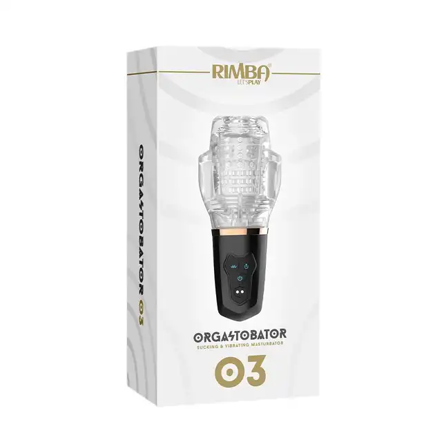 Rimba - Orgastobator 03. Nowoczesny masturbator o innowacyjnej technologii, wibracje i ssanie to gwarancja satysfakcji