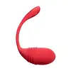 Lovense - Vulse Vibrating Egg Red. Innowacyjne jajeczko sterowane aplikacją, szybkie pchnięcia i intensywne wibrcje