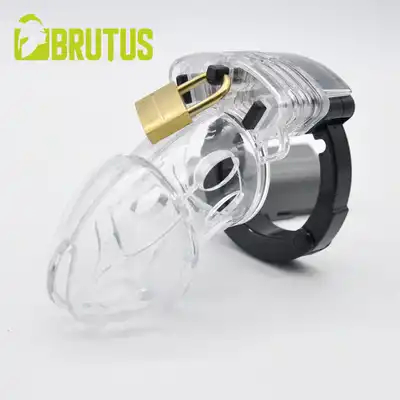 BRUTUS Alpha Cage – Regulowana, Wytrzymała i Dyskretna Klatka z Metalową Kłódką!