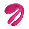 Teazers - Couple Vibrator with Remote. Wibrator dla par z pilotem, dzięki trzem wibrującym końcówkom i kształtowi litery U, oferuje wszechstronną stymulację