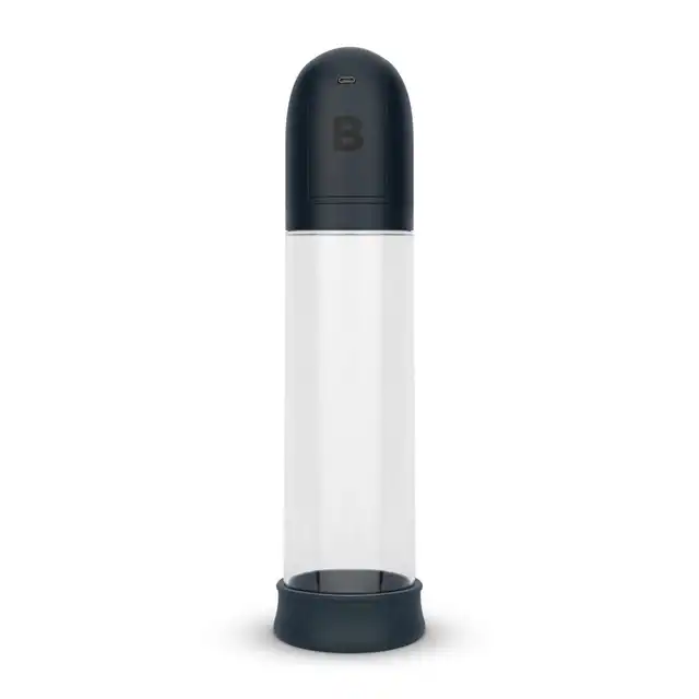 Boners - Automatic Penis Pump with Masturbator. Automatyczna pompka z funkcją masturbacji dla większego obwodu i objętości