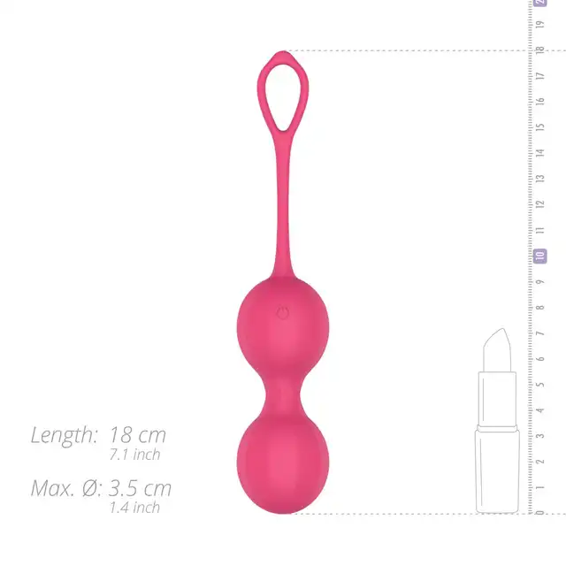 EasyToys - Easy Connect Stella. Wibrujące kulki gejszy ze sterowaniem aplikacją, oferują kompleksowy trening dna miednicy