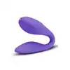 Wellness - Duo Purple. Wszechstronny wibrator dla par, intensywna stymulacja solo i w parze, elastyczny korpus i mocne wibracje