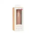 EasyToys - Dildo Without Balls 12 cm Beige. Klasyczne dildo o realistycznym designie, mocna przyssawka i prosty trzon