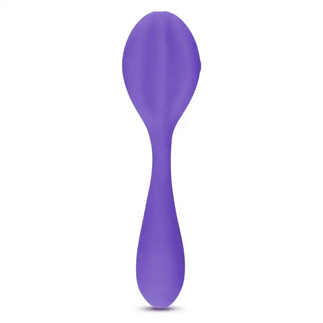 Wellness - Duo Purple. Wszechstronny wibrator dla par, intensywna stymulacja solo i w parze, elastyczny korpus i mocne wibracje