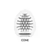 Tenga - Egg Cone. Kieszonkowy masturbator jajeczko z wyjątkowymi wypustkami, intensywna stymulacja