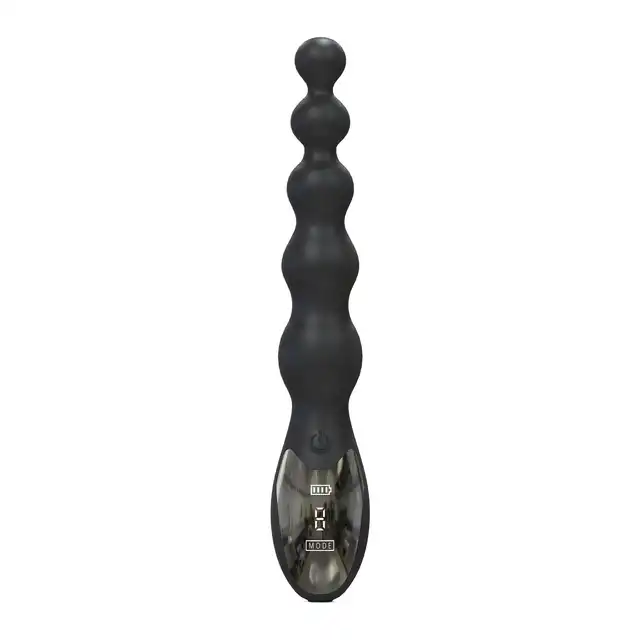 Hidden Desire - Extreme Beaded Anal Power Vibrator. Mocny wibrator analny z koralikowym designem i szerokim zakresem trybów wibracji