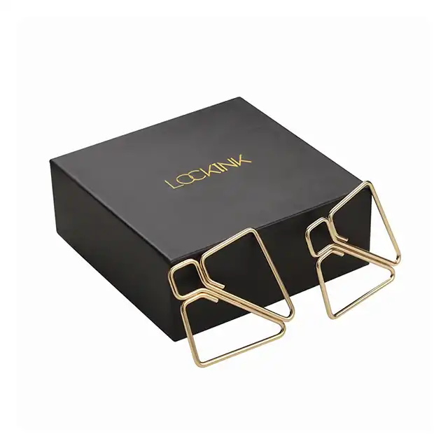 LOCKINK - Nipple Clamps Gold. Złote zaciski na sutki o wyjątkowym i eleganckim designie