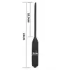 LoveToy - Urethral Dilator Vibrating Black. 10-Stopniowy wibrujący dilator z elastycznym silikonowym trzonem i długą sondą