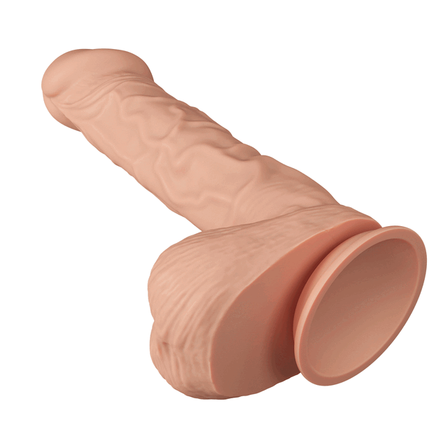 Baile - Beautiful Bergrisi Dildo. Realistyczny penis z przyssawką, gigantyczny rozmiar i materiał imitujący skórę
