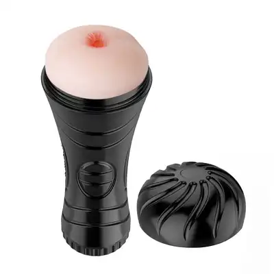 Baile - Pink Butt masturbator z 7 wibracjami. Realistyczna pochwa z efektem ssącym i pilotem