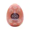 Tenga - Egg Gear. Kieszonkowy masturbator jajeczko z wypustkami imitujące koła zębate, intensywna stymulacja