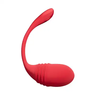 Lovense - Vulse Vibrating Egg Red. Innowacyjne jajeczko sterowane aplikacją, szybkie pchnięcia i intensywne wibrcje