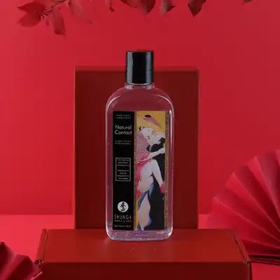 Shunga - Natural Contact Lubricant 125ml. Przezroczysty żel intymny o naturalnym składzie dla czystego i naturalnego uczucia