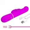 Pretty Love - Coale Pink. Wibrator z intensywnymi wibracjami, ruchomymi koralikami i funkcją Burst Climax zapewnia wyjątkowo intensywną przyjemność