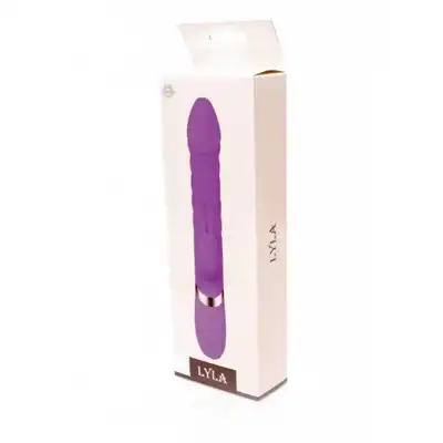 Boys Series - Rebecca Heat &amp; Thrust Vibe Pink. Wibrator z miękkiego silikonu, intensywna stymulacja, funkcje podgrzewania, rotacji i ruchu posuwisto-zwrotnego