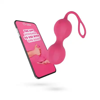 EasyToys - Easy Connect Stella. Wibrujące kulki gejszy ze sterowaniem aplikacją, oferują kompleksowy trening dna miednicy