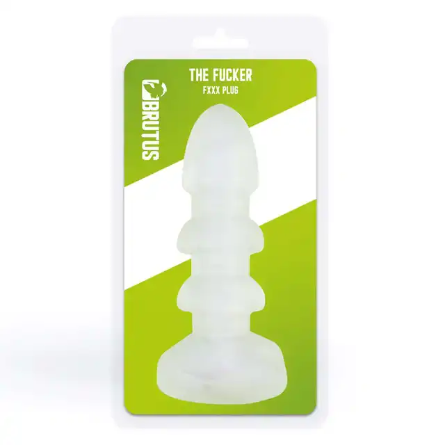 BRUTUS The Fucker Fxxx Plug – Supersoft, Wypełniający i Wszechstronny Plug z Unikalną Teksturą